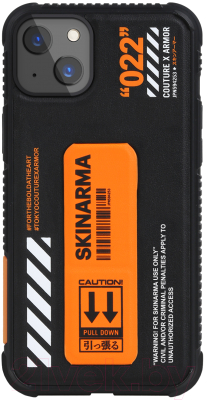 Чехол-накладка Skinarma Shingoki для iPhone 13 (оранжевый)