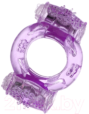 Виброкольцо ToyFa 818033-4 (фиолетовый)