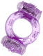 Виброкольцо ToyFa 818033-4 (фиолетовый) - 