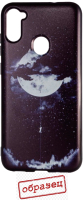 Чехол-накладка Case Print для Huawei P40 Lite E/Y7P/Honor 9C (луна в облаках) - 