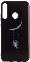 Чехол-накладка Case Print для Huawei P40 Lite E/Y7P/Honor 9C (астронавт на луне) - 