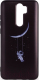Чехол-накладка Case Print для Redmi Note 8 Pro (астронавт на луне) - 
