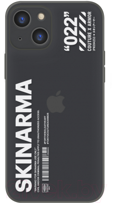 Чехол-накладка Skinarma Hadaka X22 для iPhone 13 (черный)