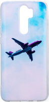 Чехол-накладка Case Print для Redmi Note 8 Pro (самолет) - 
