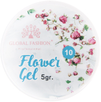 Моделирующий гель для ногтей Global Fashion Flower Gel 10 (5г) - 