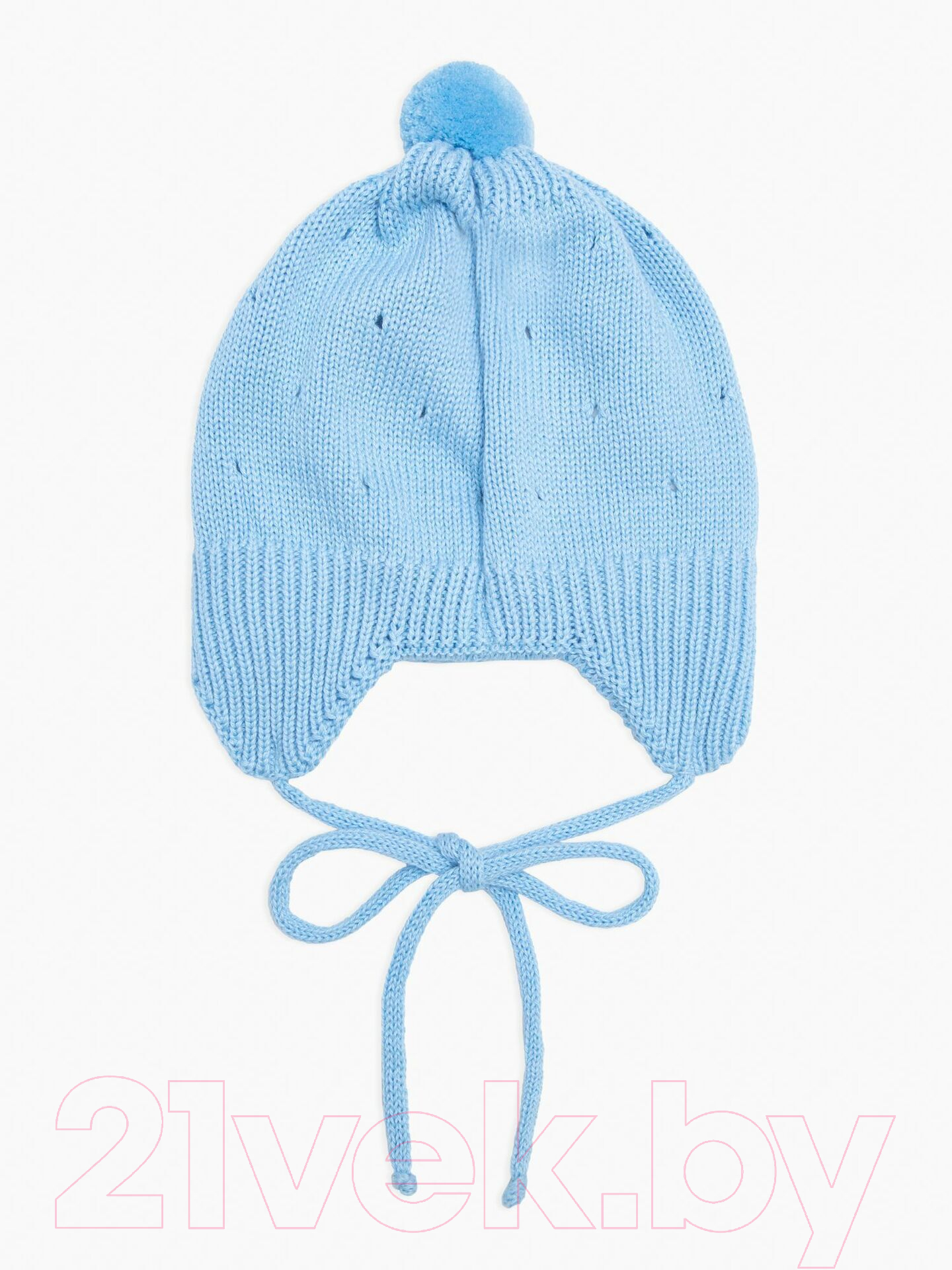 Шапочка для малышей Amarobaby Pure Love Cutie / AB-OD21-PLС16/19-42 (голубой, р-р 42-44) — фото 5