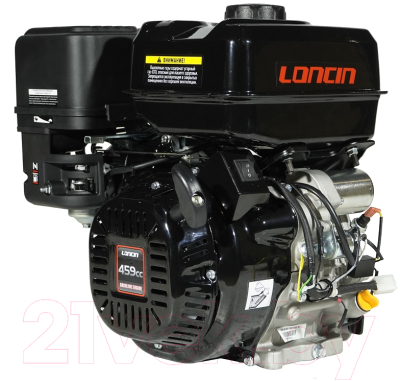 Двигатель бензиновый Loncin LC192FD A Type D25 18А (20л.с)