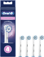Набор насадок для зубной щетки Oral-B Sensitive Clean EB60 (4шт) - 