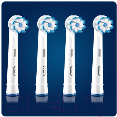 Набор насадок для зубной щетки Oral-B Sensitive Clean EB60 (4шт)