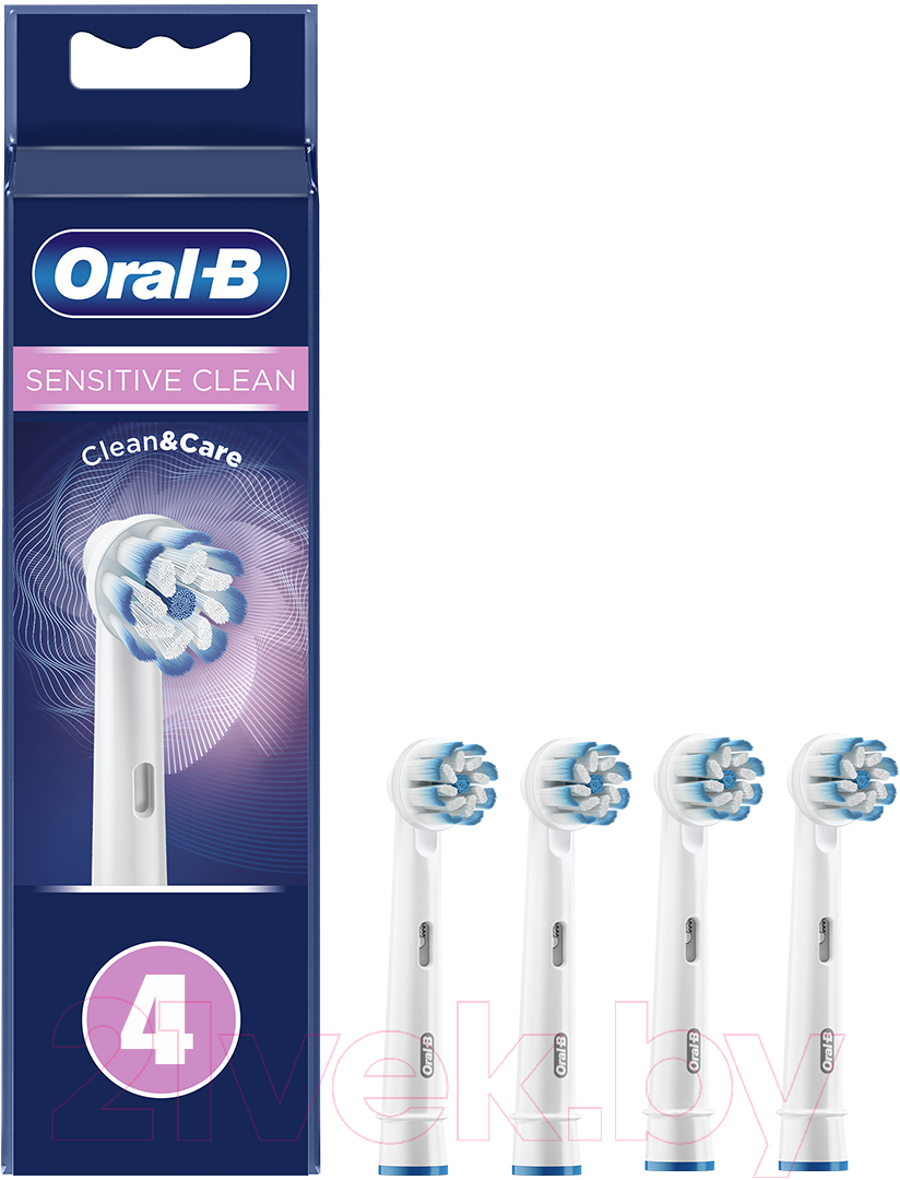 Набор насадок для зубной щетки Oral-B Sensitive Clean EB60