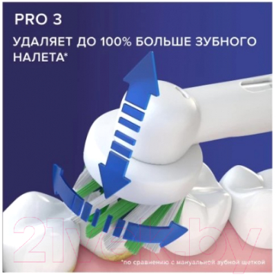 Электрическая зубная щетка Oral-B Pro 3 D505.513.3X