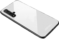 Чехол-накладка Case Glassy для Huawei Nova 5T/Honor 20 (белый) - 