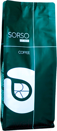 Кофе в зернах Sorso 100% Арабика (1кг)