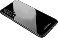 Чехол-накладка Case Glassy для Huawei Nova 5T/Honor 20 (черный) - 