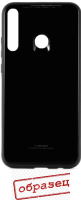Чехол-накладка Case Glassy для Huawei P Smart 2021 (черный) - 
