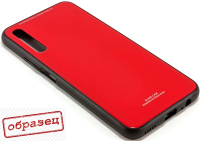 Чехол-накладка Case Glassy для Huawei P Smart 2021 (красный) - 