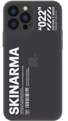 Чехол-накладка Skinarma Hadaka X22 для iPhone 13 Pro Max (черный)