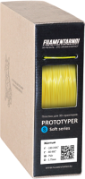 Пластик для 3D-печати Filamentarno Prototyper S-Soft / FILSBSSYEL (1.75мм, 750г, желтый) - 