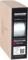 Пластик для 3D-печати Filamentarno Prototyper T-Soft / FILSBSTRNSP (1.75мм, 750г, прозрачный) - 