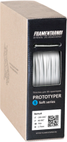 Пластик для 3D-печати Filamentarno Prototyper S-Soft / FILSBSWHT (1.75мм, 750г, белый) - 