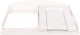 Пеленальная крышка на комод Italbaby Classic / 070.0008-05 (белый) - 