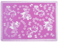 Одеяло для малышей Ермошка Премиум New Цветочные лошадки 100x140 / 57-8ЕТ (фиолетовый) - 