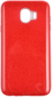 Чехол-накладка Case Brilliant Paper для Galaxy J4 (красный) - 