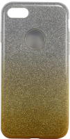 Чехол-накладка Case Brilliant Paper для Galaxy J4 (серебристо-золотой) - 