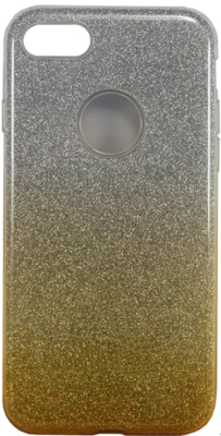 Чехол-накладка Case Brilliant Paper для Galaxy J4 (серебристо-золотой)