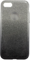 Чехол-накладка Case Brilliant Paper для Galaxy J6 (серебристо-черный) - 