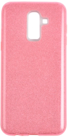 Чехол-накладка Case Brilliant Paper для Galaxy J8 (розовый) - 
