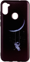 Чехол-накладка Case Print для Galaxy A11/M11 (астронавт на луне) - 