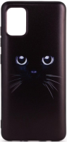 Чехол-накладка Case Print для Galaxy A51 (кот) - 