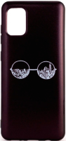 Чехол-накладка Case Print для Galaxy A31 (очки) - 