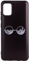 Чехол-накладка Case Print для Galaxy A51 (очки) - 