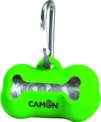 Контейнер для уборочных пакетов Camon Косточка B529/2 (20шт, зеленый)