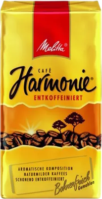 

Кофе молотый, Kaffee Harmonie Entkoffeiniert