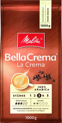 Кофе в зернах Melitta Bella Crema La Crema (1кг)
