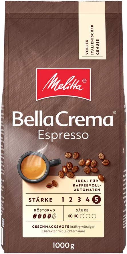 Кофе в зернах Melitta Bella Crema Espresso