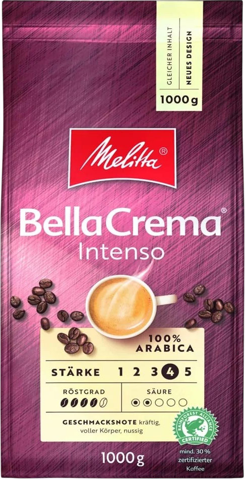 Кофе в зернах Melitta Bella Crema Intenso