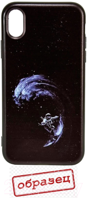 Чехол-накладка Case Print для Galaxy A20/A30 (волна астронавтов)