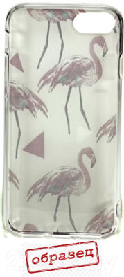 Чехол-накладка Case Print для Galaxy A20/A30 (фламинго)