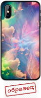 Чехол-накладка Case Print для Galaxy A20/A30 (небо) - 
