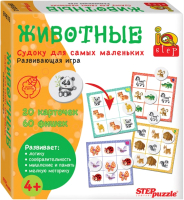 

Развивающая игра Step Puzzle, Животные. Судоку для самых маленьких / 89832