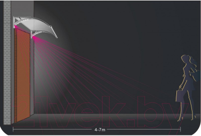 Изображение товара Козырек Silver Wing 1000x1500мм / 10005L (LED)