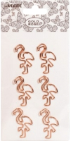 

Скрепки deVente, Gold Rose. Flamingo / 4135009