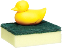 

Подставка для моющего средства и губок Qualy, Duck / QL10225-YW