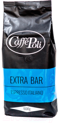Кофе в зернах Caffe Poli Extra Bar 80% арабика (1кг)