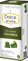 Кофе в капсулах Dolce Aroma Colombia совместимы с Nespresso (10шт) - 