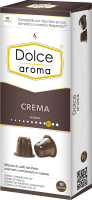 Кофе в капсулах Dolce Aroma Crema совместимы с Nespresso (10шт) - 